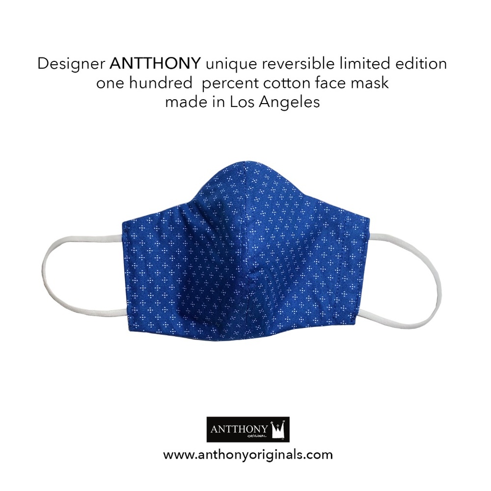 Face Mask (Reversible) Royal Diamond Gentlemen